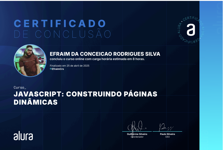 Certificado JavaScript